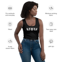 AIFFIA Logo BLK OUT Crop Top