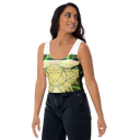 B&G Afghan Wire 1 WHT Crop Top