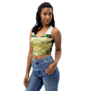 B&G Afghan Wire 1 WHT Crop Top