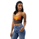 El Chapo Sunset Brunch BLK Crop Top