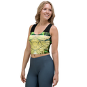 B&G Afghan Wire 1 BLK Crop Top