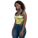 B&G Afghan Wire 1 BLK Crop Top