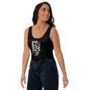 El Chapo Logo BLK OUT Crop Top