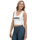 AIFFIA Logo WHT OUT Crop Top