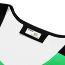 ABS Green Mic 1 BLK Crop Top