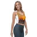 El Chapo Sunset Brunch 1 WHT Crop Top