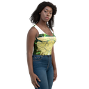 B&G Afghan Wire 1 WHT Crop Top