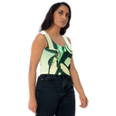 AIFFIA POKA 1 WHT Crop Top