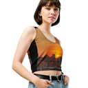 El Chapo Sunset Brunch BLK Crop Top