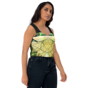 B&G Afghan Wire 1 BLK Crop Top