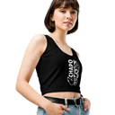 El Chapo Logo BLK OUT Crop Top