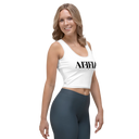 AIFFIA Logo WHT OUT Crop Top