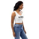 AIFFIA Logo WHT OUT Crop Top