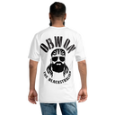 OBWON Logo Short White /w BLK Men's Athletic T-shirt