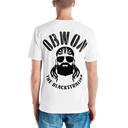 OBWON Logo Short White Out Men's Athletic T-shirtt