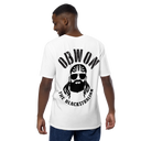 OBWON Logo Short White Out Men's Athletic T-shirtt