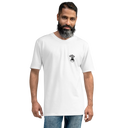 OBWON Logo Short White Out Men's Athletic T-shirtt