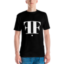 AIFFIA Logo Short Black Out Men's Premium Shirt