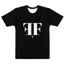 AIFFIA Logo Short Black Out Men's Premium Shirt