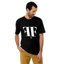 AIFFIA Logo Short Black Out Men's Premium Shirt