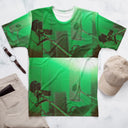 ABS GREEN MIC 1 Men's Premium Shirt