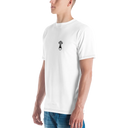 OBWON Logo Short White /w BLK Men's Athletic T-shirt
