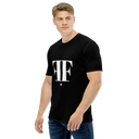 AIFFIA Logo Short Black Out Men's Premium Shirt