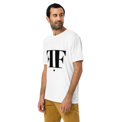AIFFIA Logo Short WHT OUT Men's Premium Shirt