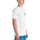 OBWON Logo Short White /w BLK Men's Athletic T-shirt