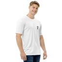 OBWON Logo Short White Out Men's Athletic T-shirtt