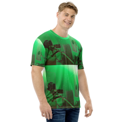 ABS GREEN MIC 1 Men's Premium Shirt
