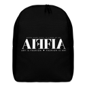 AIFFIA Logo BLK OUT Minimalist Backpack