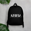 AIFFIA Logo BLK OUT Minimalist Backpack
