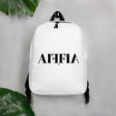 AIFFIA Logo WHT OUT Minimalist Backpack