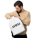 AIFFIA Logo WHT OUT Minimalist Backpack
