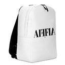 AIFFIA Logo WHT OUT Minimalist Backpack