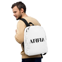 AIFFIA Logo WHT OUT Minimalist Backpack