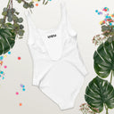 AIFFIA Logo WHT OUT One-Piece Swimsuit