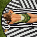 B&G Afghan Wire One-Piece Swimsuit