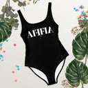 AIFFIA Logo BLK OUT One-Piece Swimsuit
