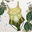 B&G Afghan Wire One-Piece Swimsuit