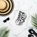 El Chapo Logo WHT OUT One-Piece Swimsuit