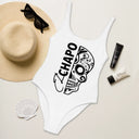 El Chapo Logo WHT OUT One-Piece Swimsuit