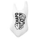 El Chapo Logo WHT OUT One-Piece Swimsuit