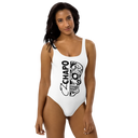 El Chapo Logo WHT OUT One-Piece Swimsuit
