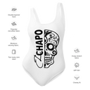 El Chapo Logo WHT OUT One-Piece Swimsuit