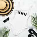 AIFFIA Logo WHT OUT One-Piece Swimsuit
