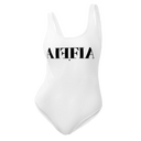 AIFFIA Logo WHT OUT One-Piece Swimsuit