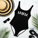 AIFFIA Logo BLK OUT One-Piece Swimsuit