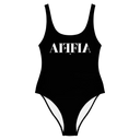 AIFFIA Logo BLK OUT One-Piece Swimsuit